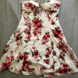 White floral sundress